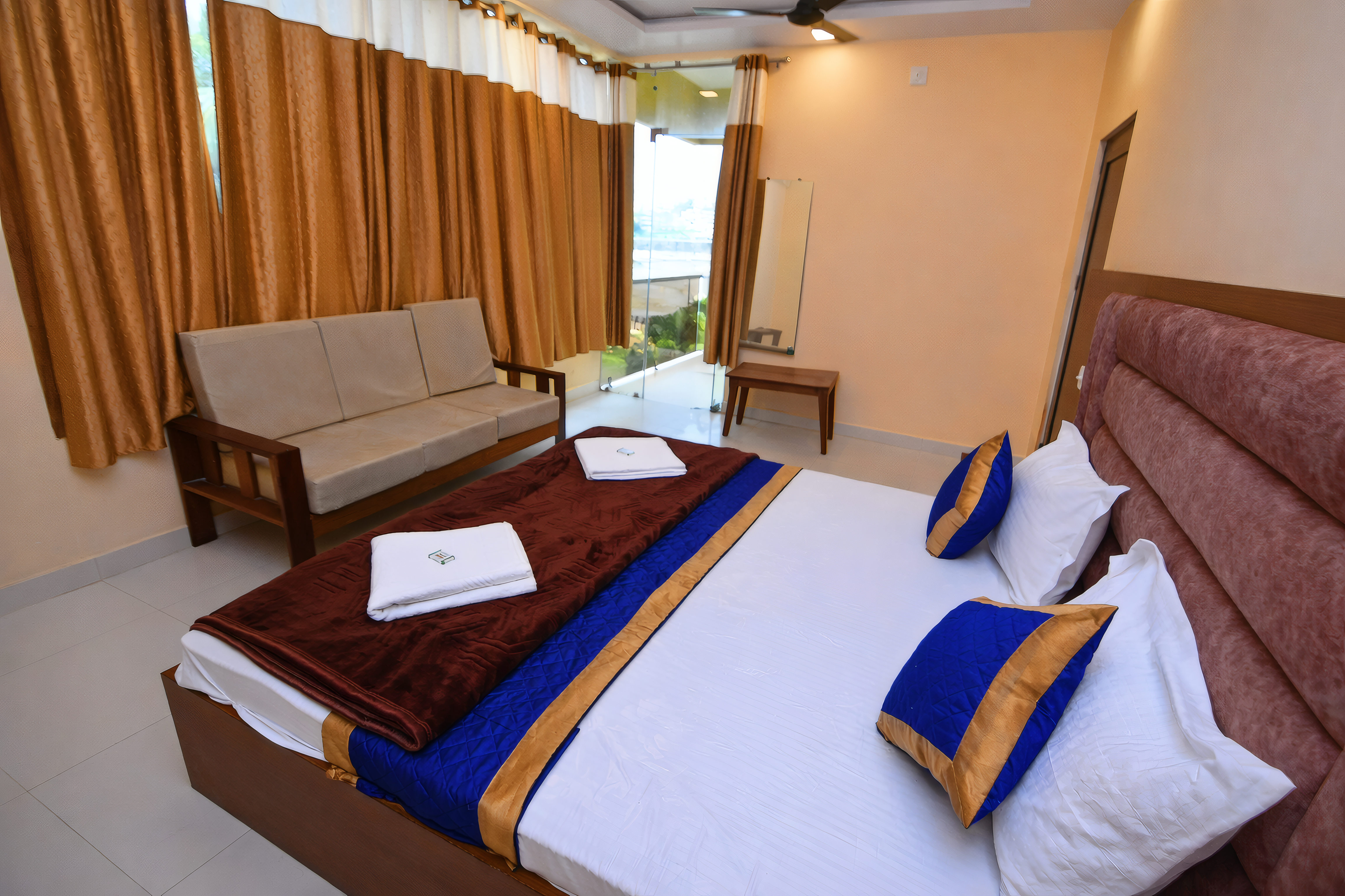 Resort garden stairway